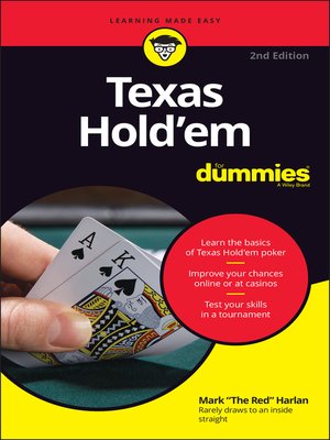 cover image of Texas Hold'em For Dummies